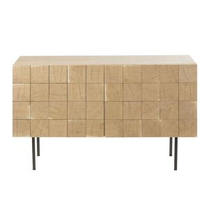 Buffet 2 portes effet damier L125