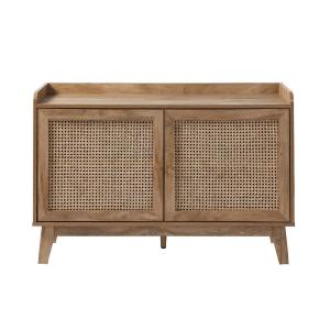 Buffet 2 Portes et Cannage Rotin - L110 cm