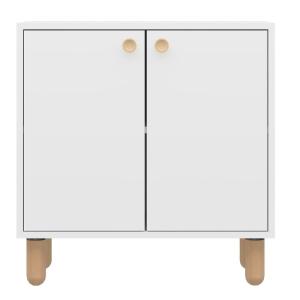 Buffet 2 portes L72 cm - Blanc