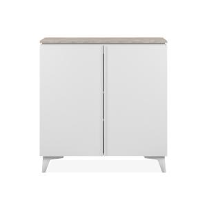 Buffet 2 portes L88 cm - Blanc
