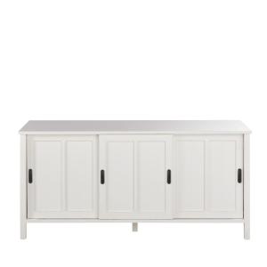 Buffet 3 portes blanc L160
