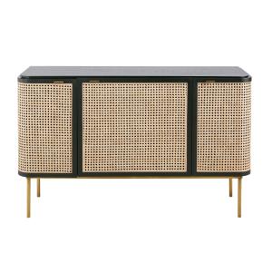 Buffet 3 portes cannage en rotin