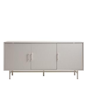 Buffet 3 portes en bois et métal L160cm - Grège