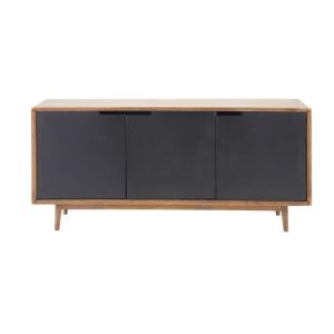 Buffet 3 portes en manguier massif et métal L160