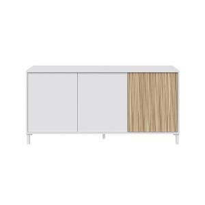 Buffet 3 portes L154 cm - Blanc