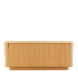 Buffet 4 portes en bois L180cm - Bois clair