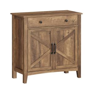 Buffet avec tiroir avec portes 40 x 80 x 80 cm marron miel