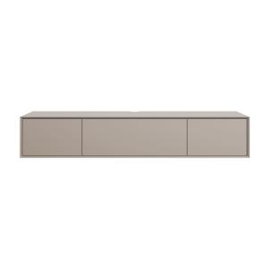 Buffet bas 3 abattants L200 cm - Beige