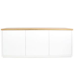 Buffet blanc 3 portes L175