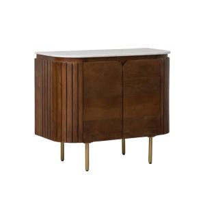 Buffet > Buffet en bois en bois marron 92 cm