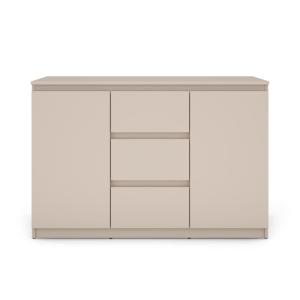 Buffet  cachemire 2 portes 3 tiroirs 120cm