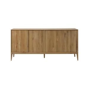 Buffet chêne massif 4 portes Charles