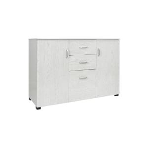 Buffet effet bois beige 120x40 cm