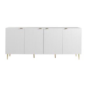 Buffet effet bois blanc