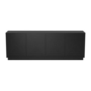 Buffet effet bois noir