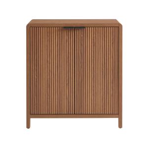 Buffet  effet noyer 2 portes 75cm