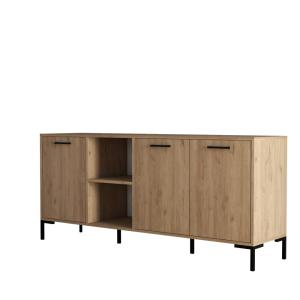 Buffet en aggloméré 4 portes aurora