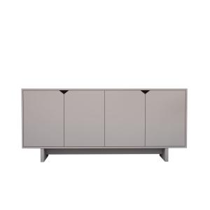 Buffet en bois beige 180 x 40 x 81 cm
