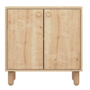 Buffet en bois beige 72 x 36 x 73 cm