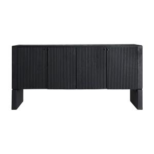 Buffet en bois de mangue noir  en 175x40x80 cm