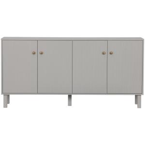 Buffet en bois de pin, gris