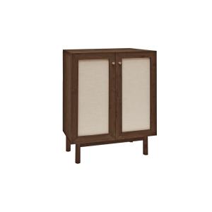 Buffet en bois de sapin marron 80x100cm