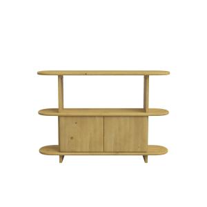 Buffet en sapin naturel 120 cm