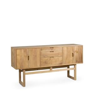 Buffet en teck beige L 157 cm