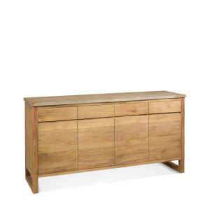 Buffet en teck beige L 170 cm