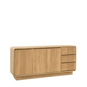 Buffet en teck beige L 180 cm