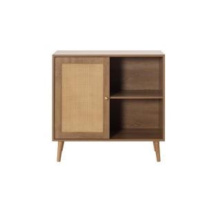 Buffet haut contemporain 80 cm bois