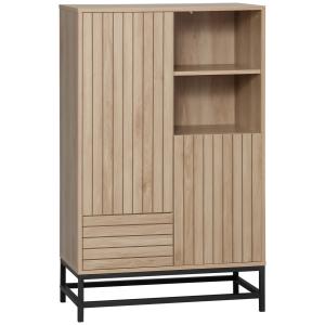 Buffet haut design Urban Craft - 2 portes, 2 niches, tiroir