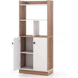 Buffet haut salon cuisine avec étagère à double porte 60 x…