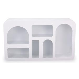 Buffet navalor l130cm design arches style troglodyte blanc