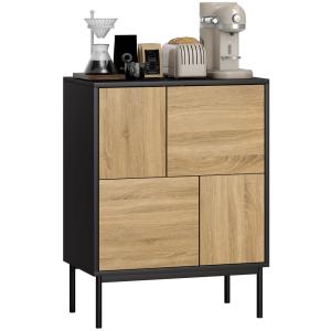 Buffet salon moderne portes à pousser et 4 placards en bois…