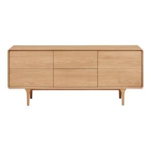 Buffet vintage chêne naturel 180 cm