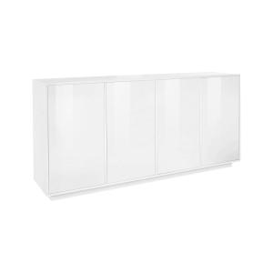 Bureau effet bois 120x61,8h73,8 cm Blanc