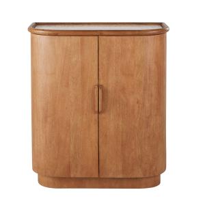 Cabinet 2 portes et plateau effet terrazzo