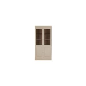 Cabinet 4 portes en bois gris