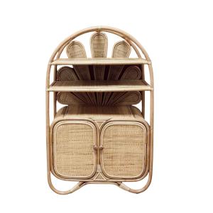 Cabinet de rangement en rotin
