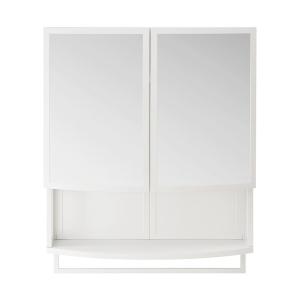 Cabinet Miroir Moderne Arquée avec Miroir, 2 Portes