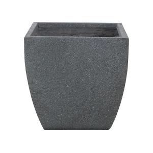 Cache-pot d'extérieur en céramique gris H44