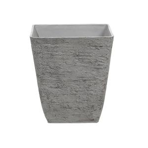 Cache-pot d'extérieur en pierre gris H43