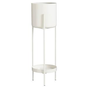 Cache-pot d'intérieur Blanc Fer H60xl19xL19cm
