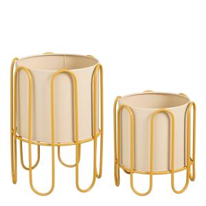 Cache-pot d'intérieur Brun Fer H35xl26xL26cm