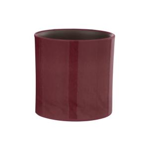 Cache-pot en céramique Fuchsia 16.5x16.5x16.5 cm