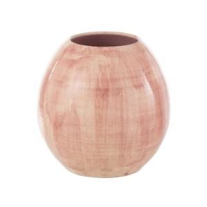 Cache-pot en céramique rose 28x28x27 cm