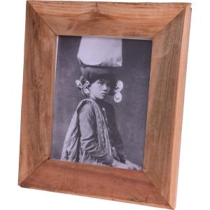 Cadre photo en bois recyclé - 37x32.5x2.5cm