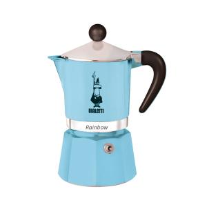 Cafetière 3 tasses    bleu en aluminium H17