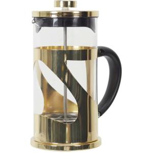 Cafetière à piston en métal doré 60 cl